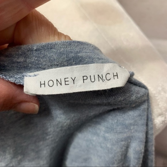 Honey Punch Twist Front T-Shirt Dress - Picture 5 of 7